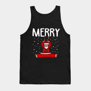 Yoga Funny Christmas Sweater Tank Top